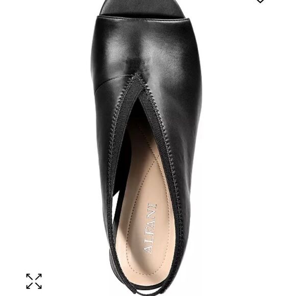 Alfani Ceal Peep-Toe Pumps | Size: 5.5 | Color: Black - Picture 9 of 11